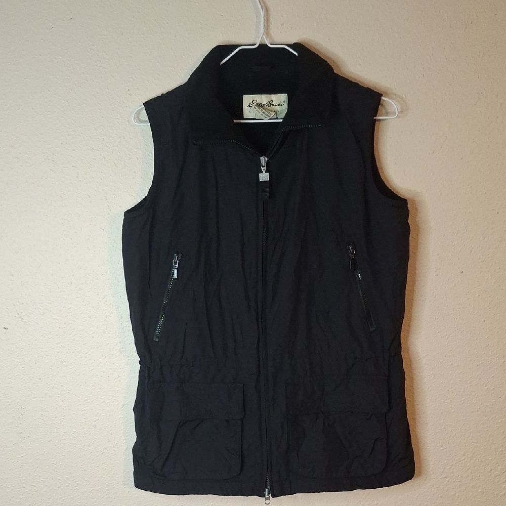 Eddie Bauer Women's Black Vest size XS